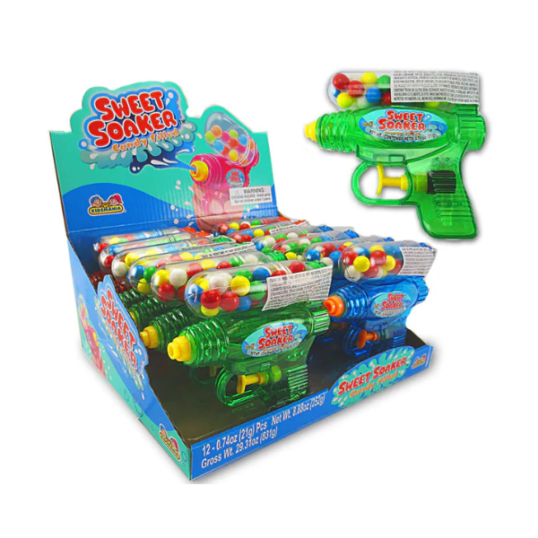 Kidsmania Sweet Soaker Candy Filled 12 x 21g (0.74oz) image 0