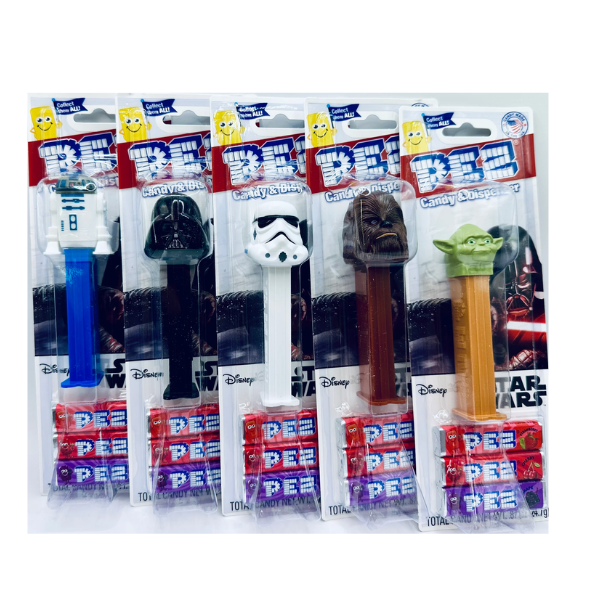 Pez Star Wars Blister Pack 12 x 24.7g (0.87oz) image 0