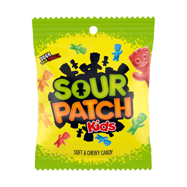 Sour Patch Kids Original Peg Bag 12 x 102g (3.6oz) image 0