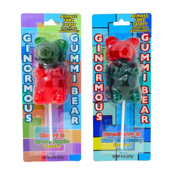 Taste Of Nature Ginormous Gummi Bear 12 x 227g(8oz) image 0