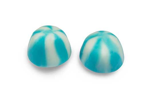 Dulce Plus Jelly Blue Twist Kisses Bag 1 x 1Kg image 0