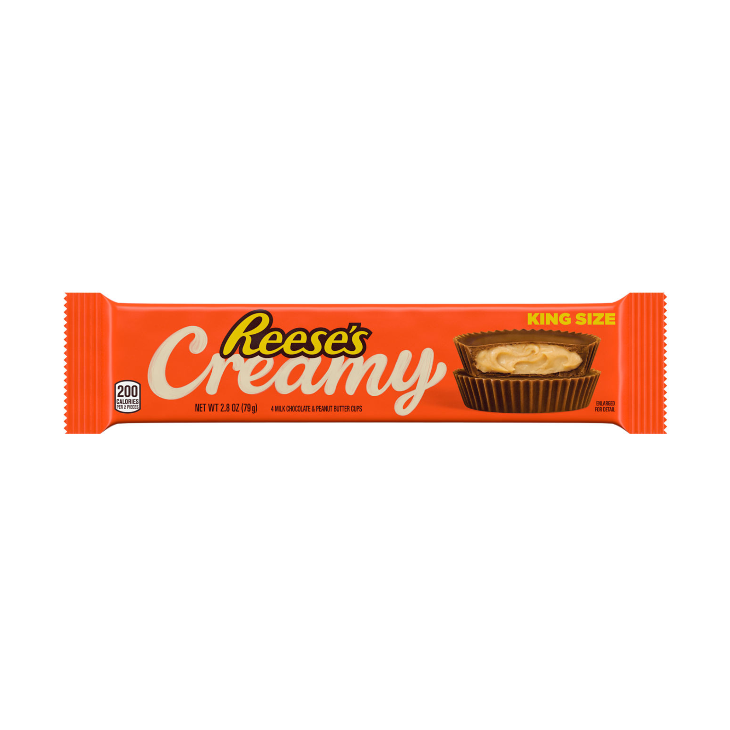 Reese's Creamy King Size 24 x 79g (2.8oz) image 0