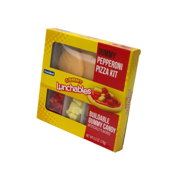 Gummy Lunchables Gummy Pepperoni Pizza Kit Box 10 x 179g (6.3oz) image 0