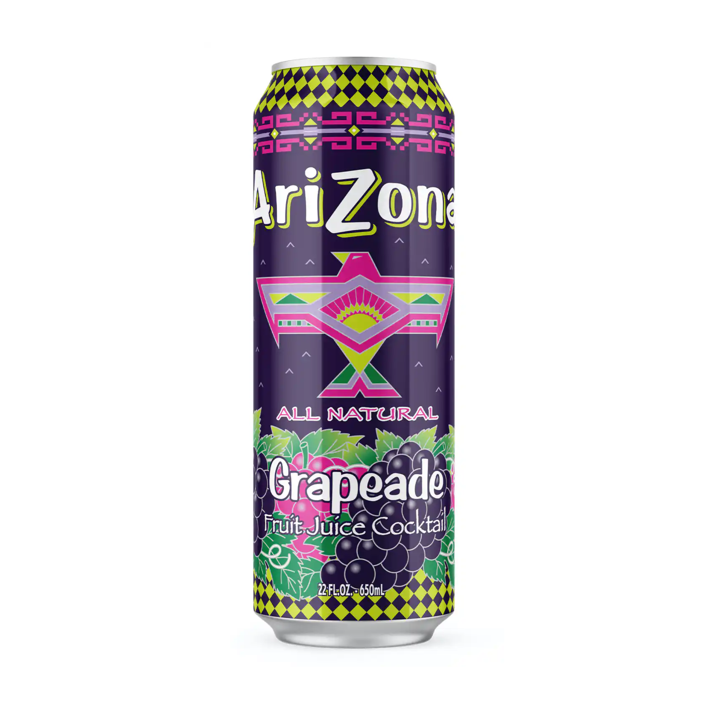 Arizona Grapeade Big Can 24 x 650ml (22oz) image 0