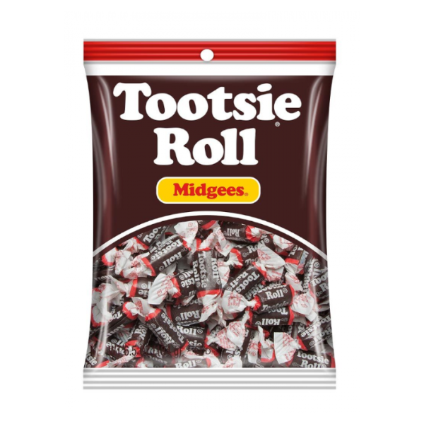 Tootsie Roll Midgees Peg Bag 12 x 184g (6.5oz) image 0