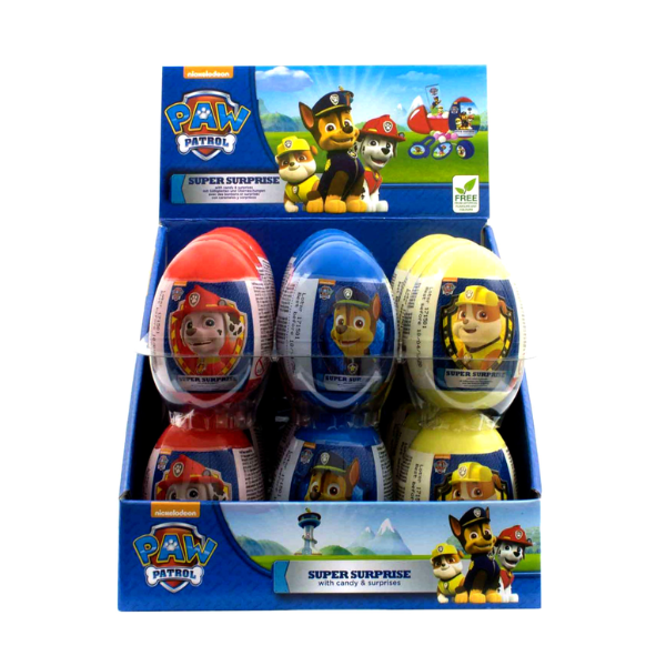 Paw Patrol Collection Egg 18 x 10g image 0