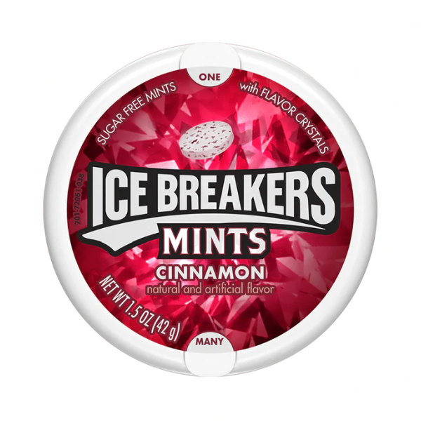 Ice Breakers Mints Cinnamon 8 x 42g (1.5oz) image 0