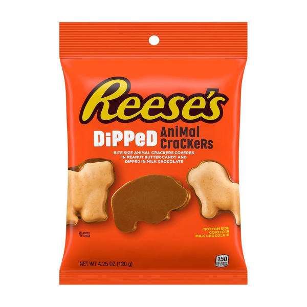 Reese's Dipped Animal Crackers Peg Bag 12 x 4.25oz ( 120g) image 0
