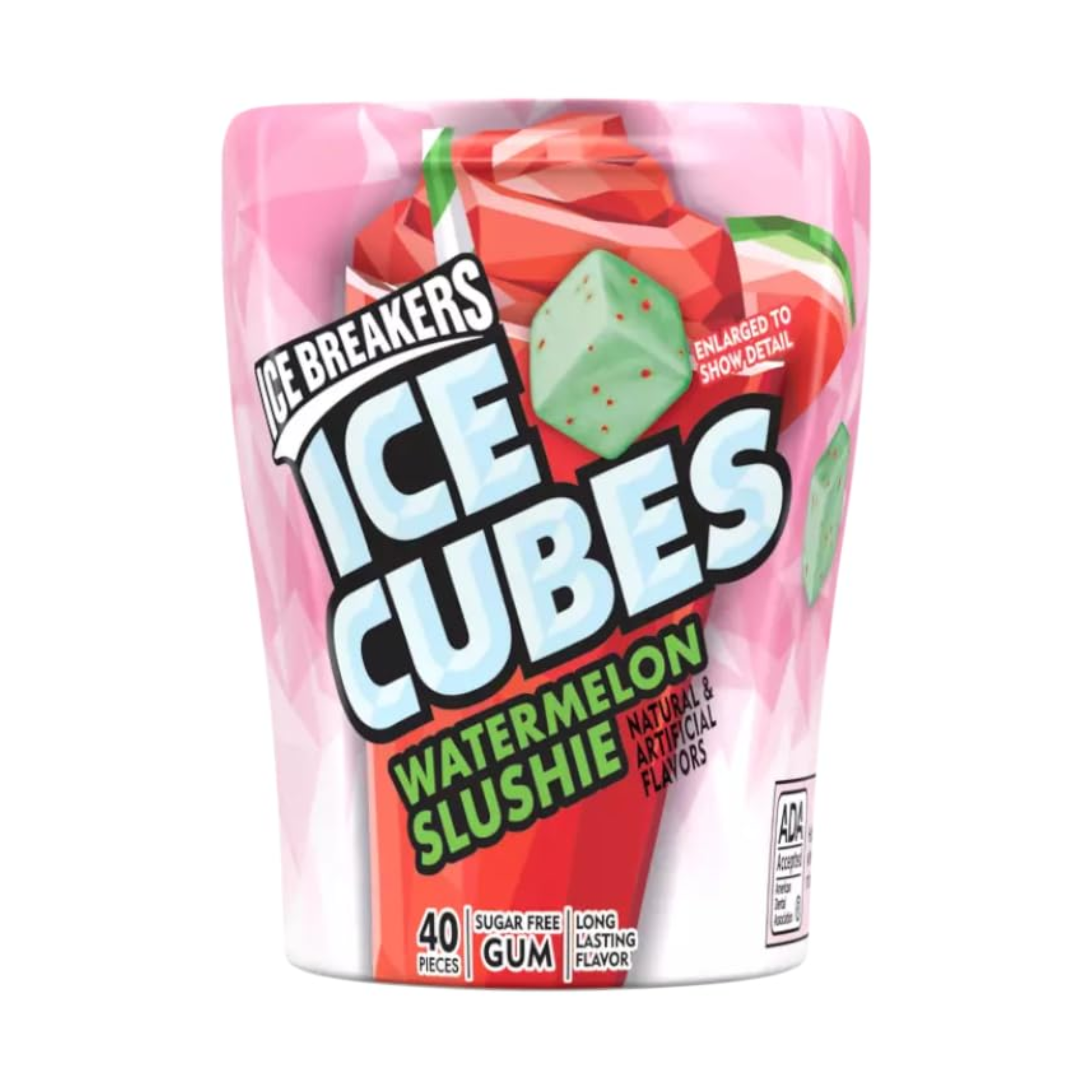 Ice Breaker Ice Cubes Watermelon Slushie Bottle Pack 6 x 92g (3.24oz) image 0