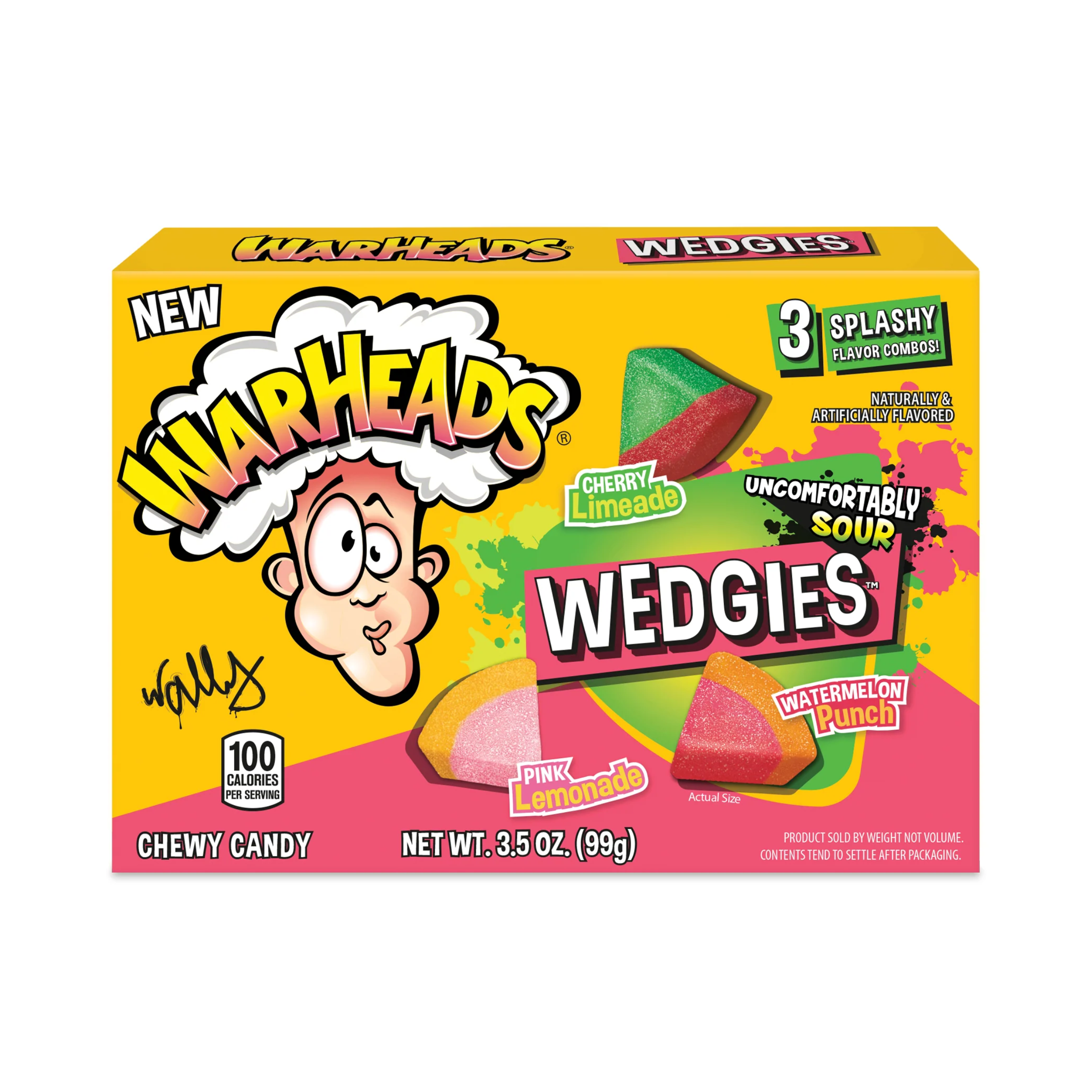Warheads Wedgies Theater Box 12 x 99g (3.5oz) image 0