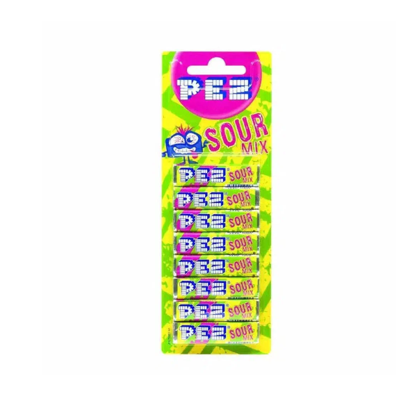 Pez Refill Sour Flavour 18 x 51g image 0