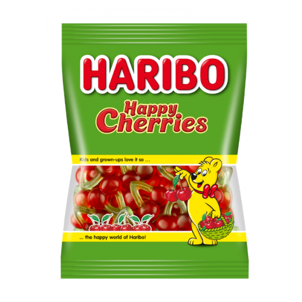 Haribo Happy Cherries Peg Bag 12 x 142g (5oz) image 0