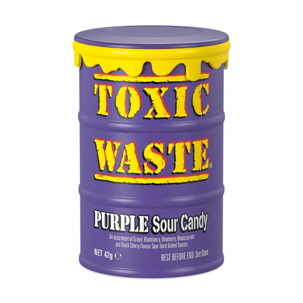 Toxic Waste Purple Drum 12 x 42g image 0