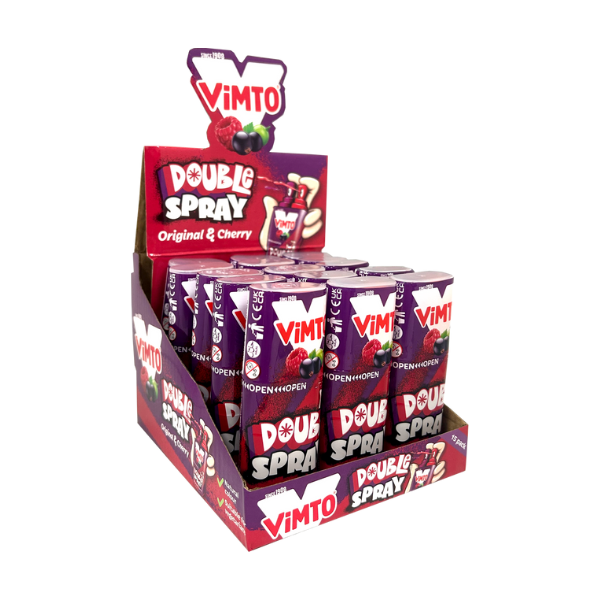 Vimto Double Spray Original &amp; Cherry 15 x 12ml image 0