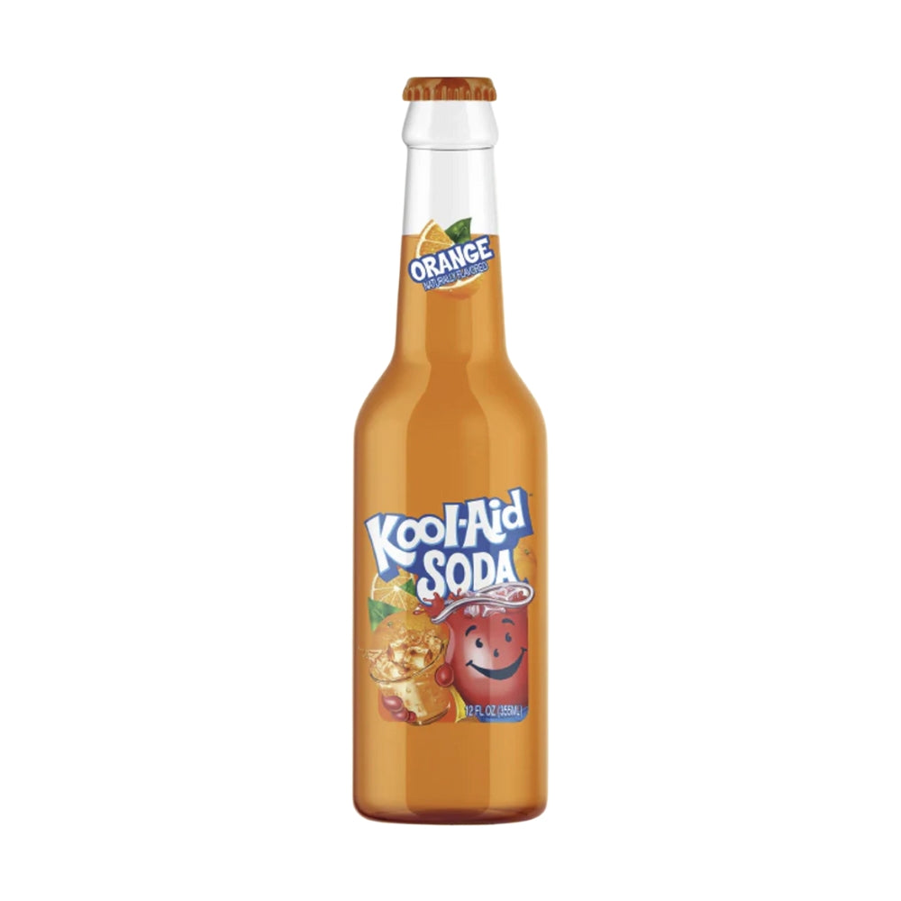 Kool-Aid Orange Soda Glass Bottle Pack 12 x 355ml (12 fl.oz) image 0