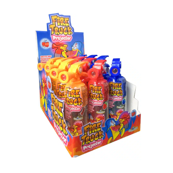 Funny Candy Fire Truck Projector 12 x 10g image 0