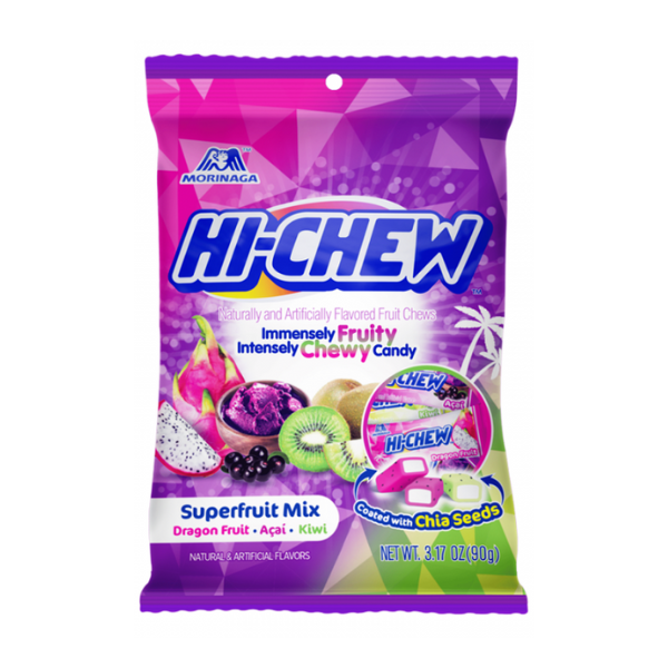 Hi-Chew Superfruit Mix Peg Bag 6 x 90g (3.17oz) image 0