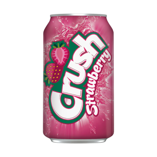 Crush Strawberry Can 12 x 355ml (12oz) image 0