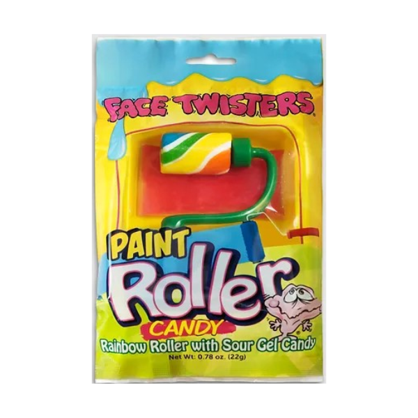Face Twisters Paint Roller Candy 12 x 22g (0.78oz) image 0