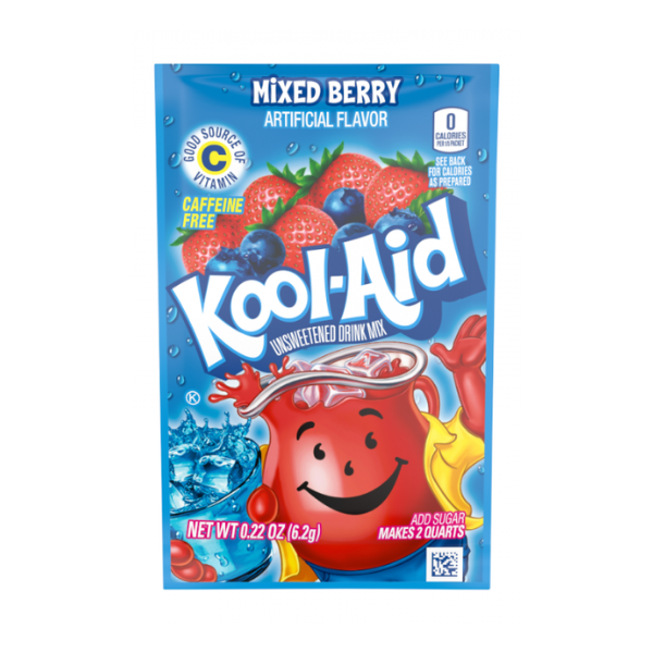 Kool-Aid Mixed Berry Sachet 48 x 6.2g (0.22oz) image 0
