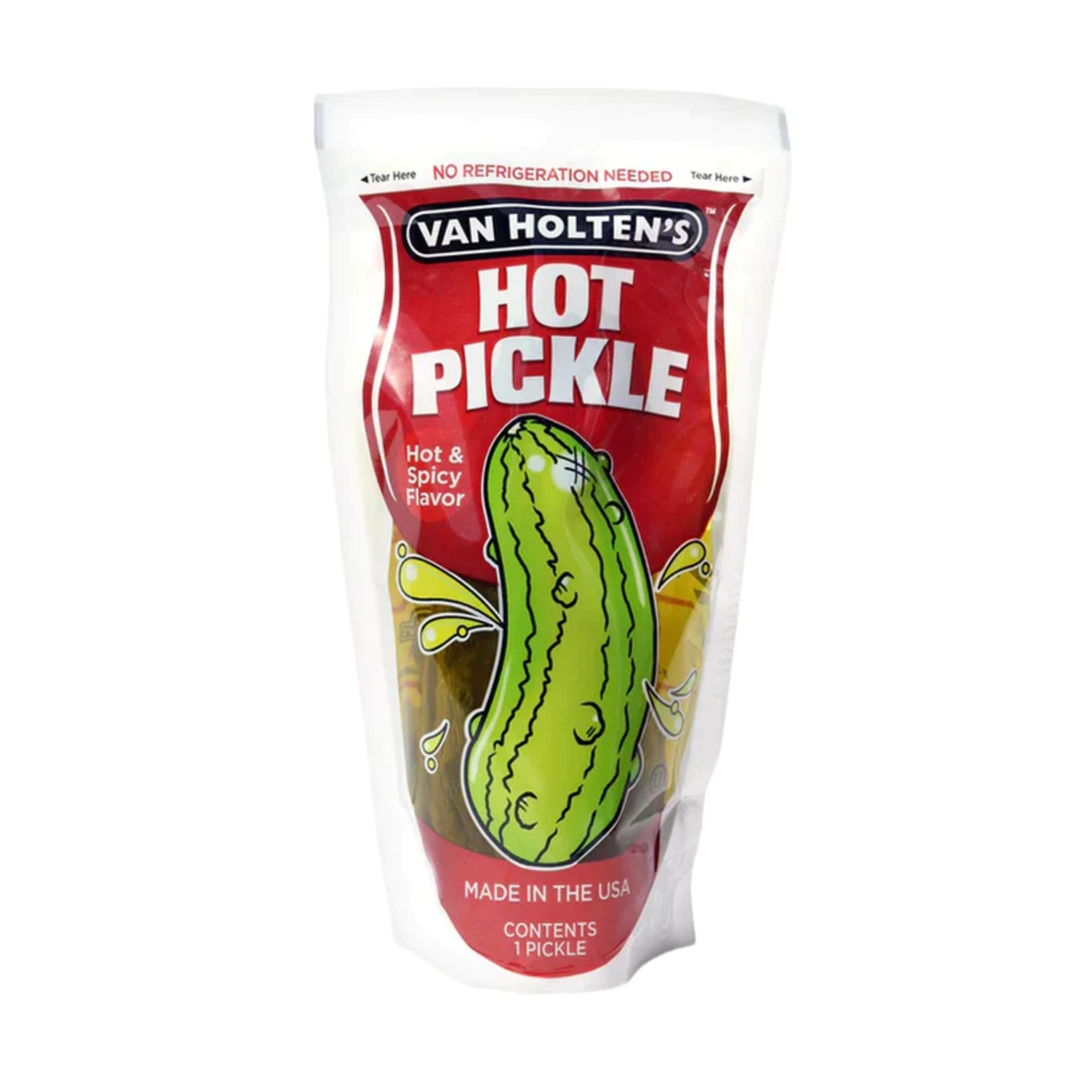 Van Holten's Hot Pickle Large 12 x 112g (4oz) image 0