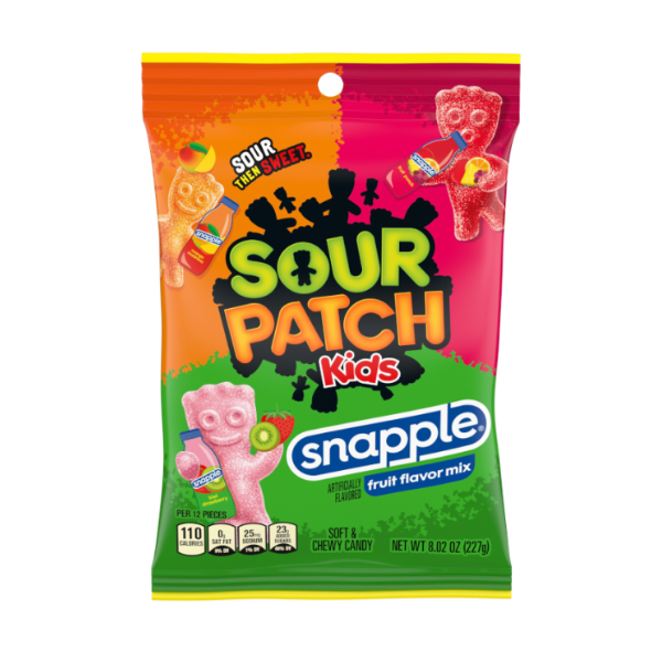 Sour Patch Kids Snapple Peg Bag 12 x 226g (8oz) image 0