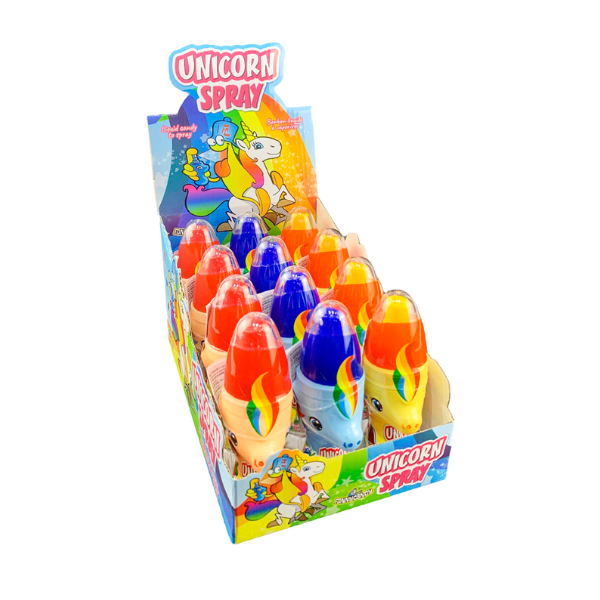Funny Candy Unicorn Spray 12 x 60g image 0