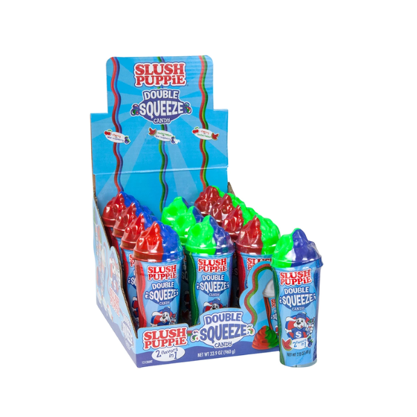 Slush Puppie Double Squeeze Candy 12 x 80g (2.8oz) image 0