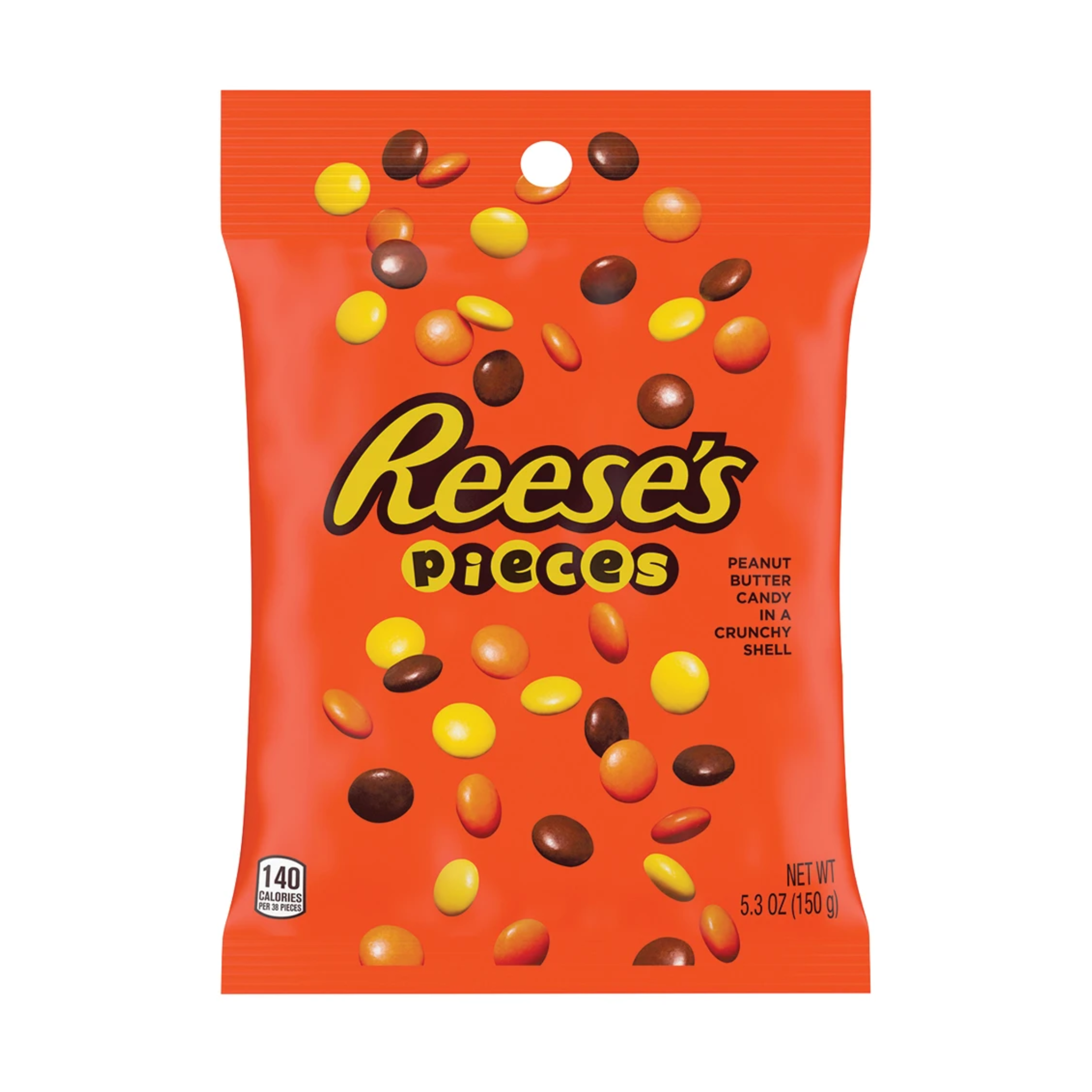 Reese's Pieces Peg Bag 12 x 150g (5.3oz) image 0
