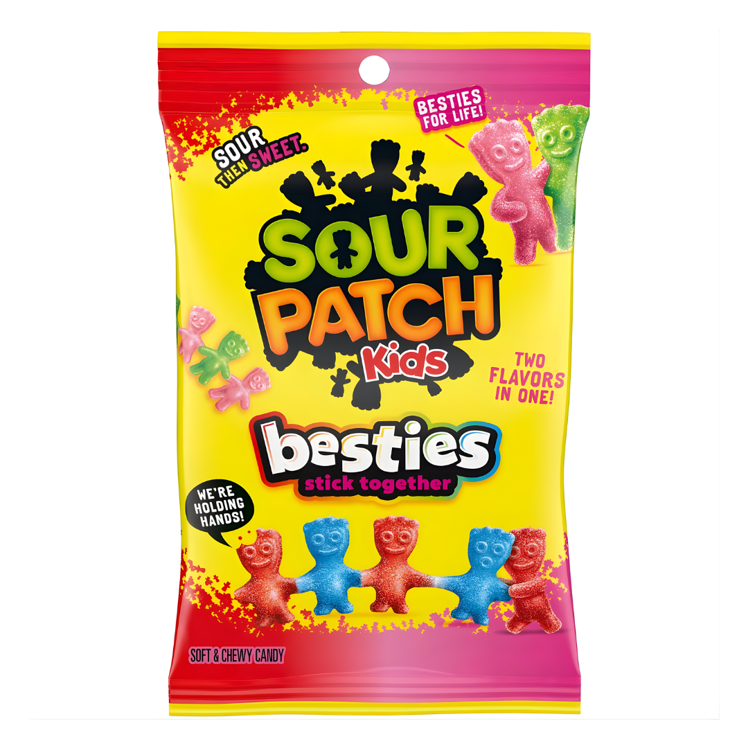Sour Patch Kids Besties Peg Bag 12 x 90g (3.18oz) image 0