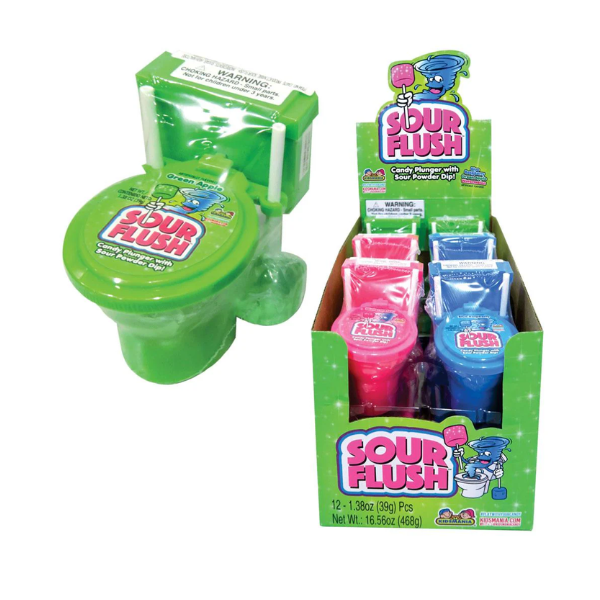 Kidsmania Sour Flush 12 x  39g (1.38oz) image 0