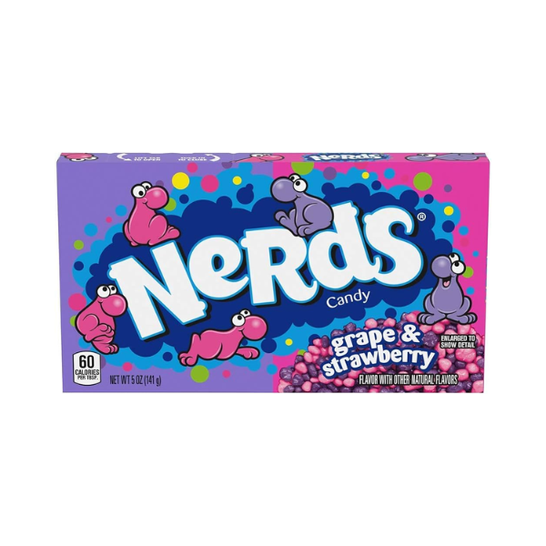 Nerds Grape &amp; Strawberry Theater Box  12 x 141.7g (5oz) image 0