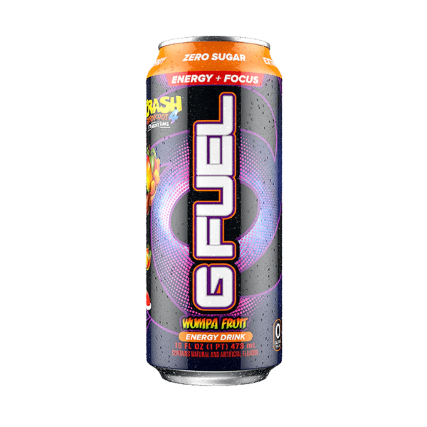 G Fuel Energy Drink Crash Wumpa Fruit 12 x 473ml (16fl oz) image 0