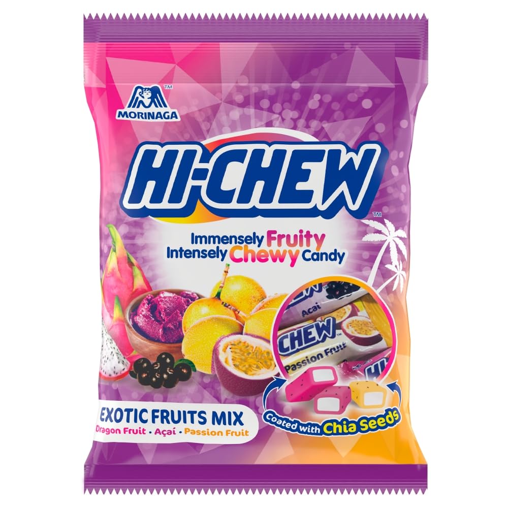 Hi-Chew Exotic Fruit Mix Peg Bag 6 x 100g