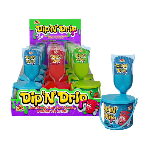 Albert's Dip 'N' Drip Lollipop 12 x 45g (1.59oz) image 0