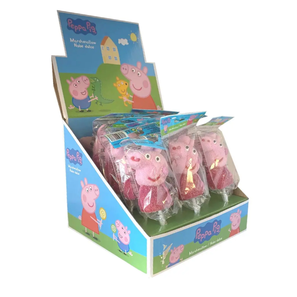 Peppa Pig Mallow Pops 18 x 30g image 0