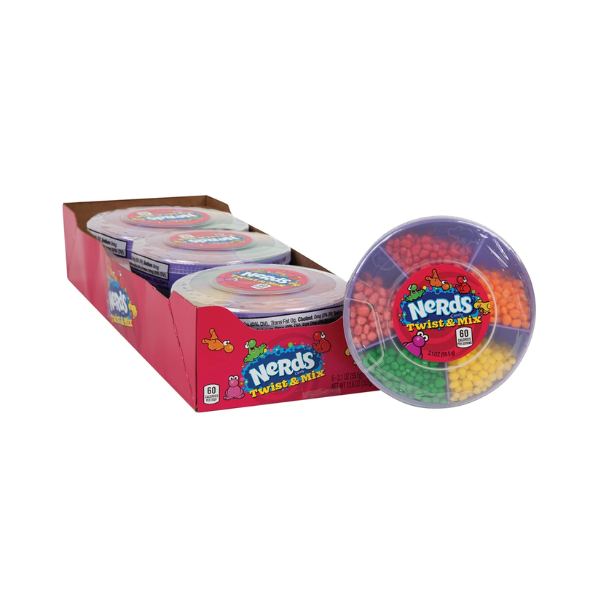 Nerds Twist &amp; Mix Tin 6 x 59.5g (2.1oz) image 0