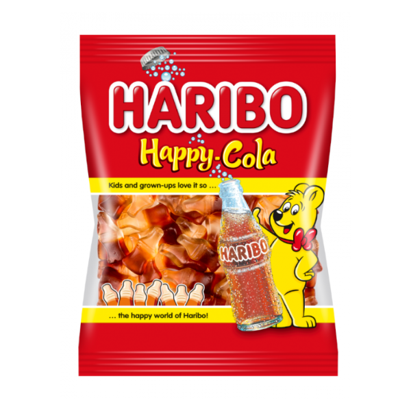 Haribo Happy Cola Peg Bag 12 x 142g (5oz) image 0