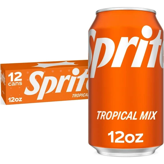Sprite Tropical Mix Can 12 x 355ml (12 fl.oz) image 0
