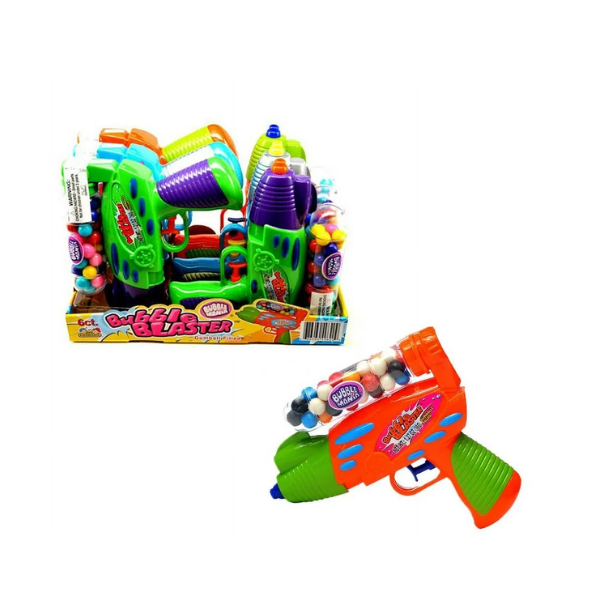 Kidsmania Bubble Mania Bubble Blaster Gumball Filled 6 x 36g (1.27oz) image 0