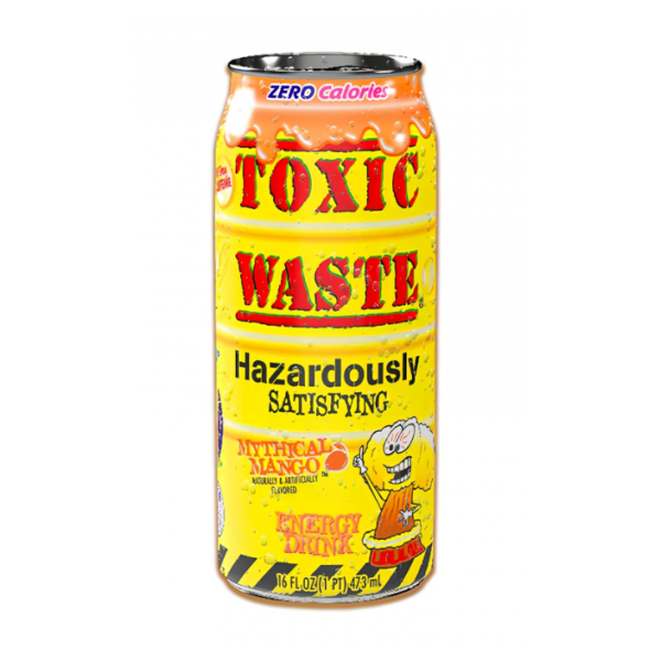 Toxic Waste Mythical Mango Energy Drink Big Can 4 x 473ml (16oz) image 0