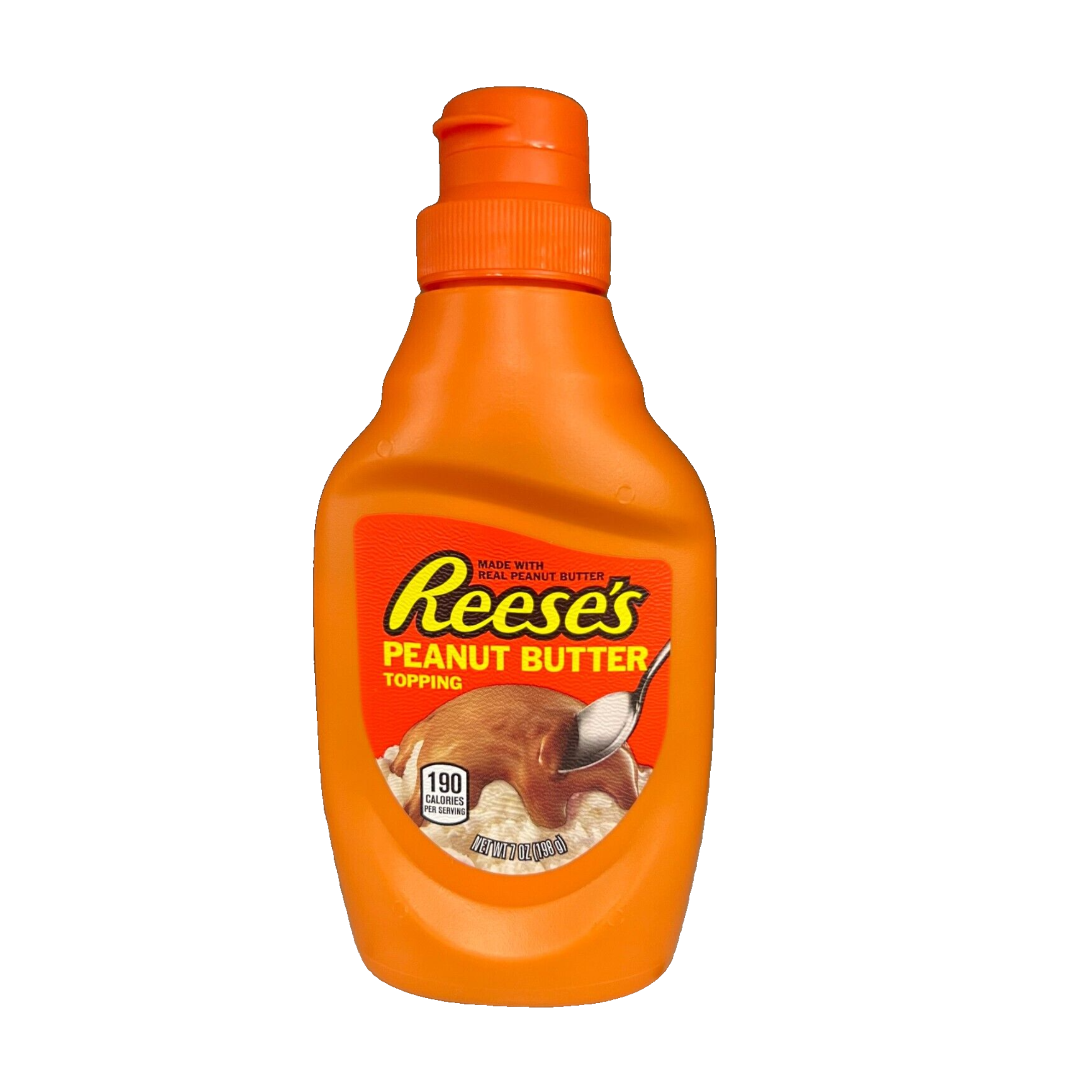 Reese's Peanut Butter Topping Bottle 6 x 198g (7oz) image 0