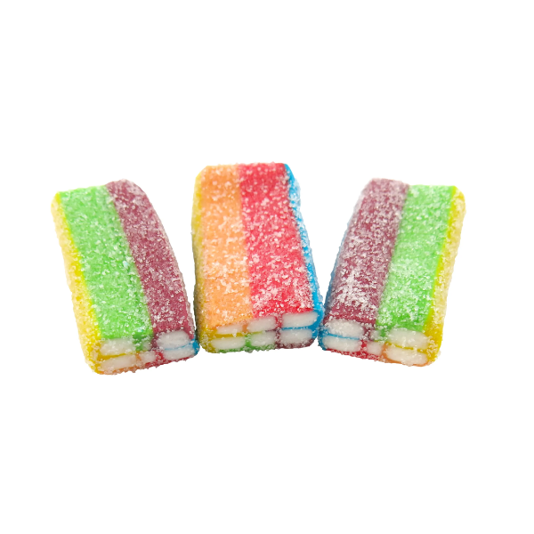 Dulce Plus Sour Multicolour Bricks Bag 1 x 1Kg image 0
