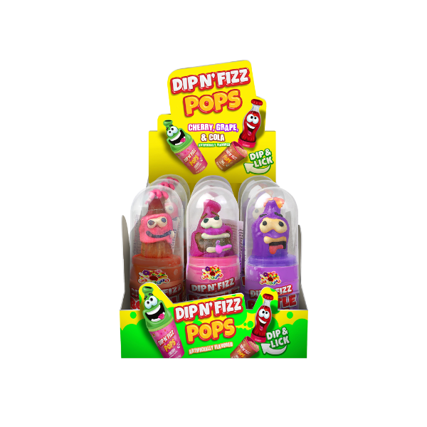 Albert's Dip N' Fizz Pops 12 x 40g (1.41oz) image 0