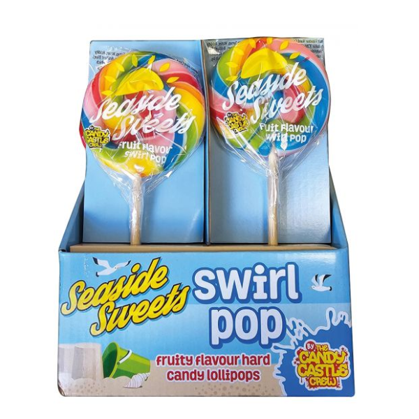 Seaside Swirl Pop Lollipop 16 x 50g image 0