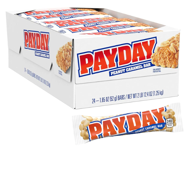 Payday Bar 24 x 52g (1.85oz) image 0