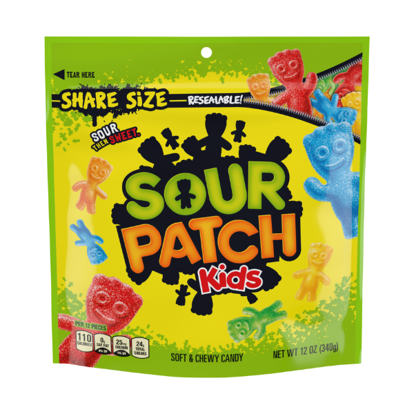 Sour Patch Kids Original Share Size Pouch Bag 12 x 340g (12.8oz) image 0