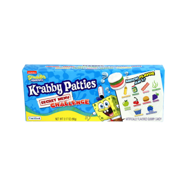 Krabby Patties Secret Menu Challenge Box 9 x 90g (3.17oz) image 0