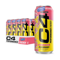 C4 Jolly Rancher Green Watermelon Energy Drink Can 12 x 473ml (16fl.oz) image 0