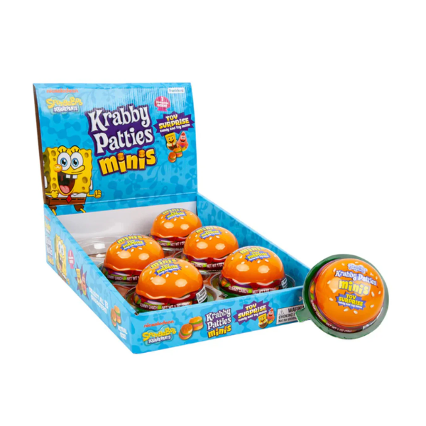 Krabby Patties Minis Toy Surprise 6 x 28g (1oz) image 0